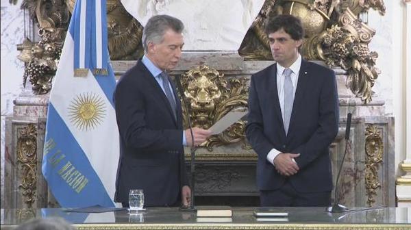 En Argentina Hernán Lacunza juró como nuevo ministro de Hacienda | .::Agencia IP::.