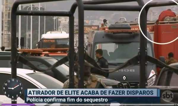 Secuestrador de bus en Rio de Janeiro es abatido