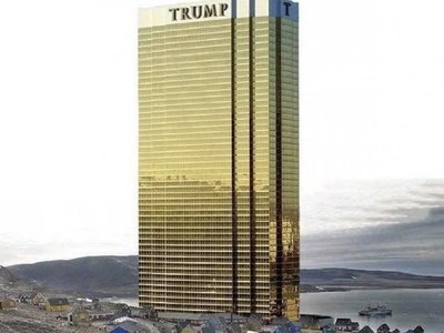 Donald Trump bromea sobre compra de Groenlandia