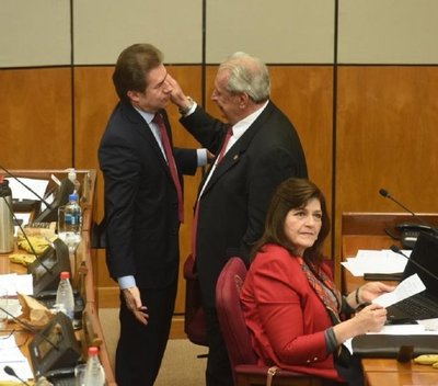 Castiglioni vuelve a ocupar su banca en Senado