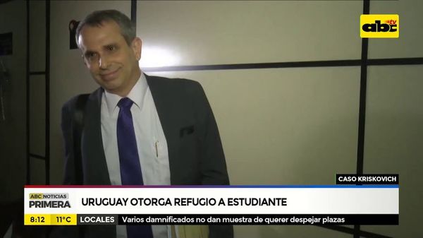 Uruguay otorga refugio político a joven del caso Kriskovich - ABC Noticias - ABC Color