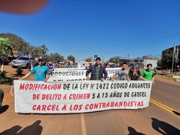 EN PIRAPEY 45 PIDEN CÁRCEL PARA LOS CONTRABANDISTAS