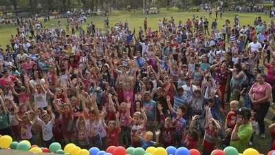 LA MUNICIPALIDAD DE FRAM CELEBRÓ CON 1.000 NIÑOS SU DÍA