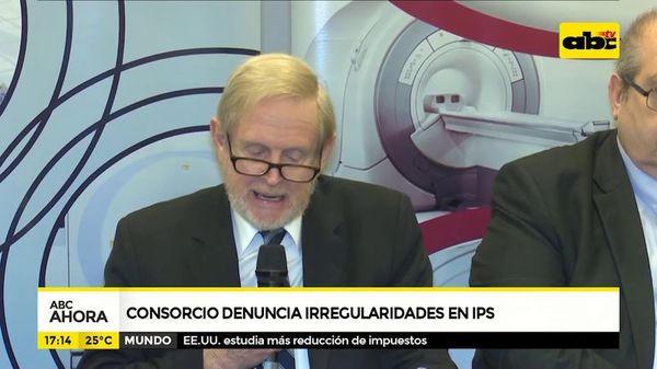 Consorcio denuncia irregularidades en IPS - ABC Noticias - ABC Color