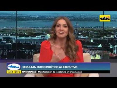 Sepultan juicio político al ejecutivo - Ensiestados - ABC Color