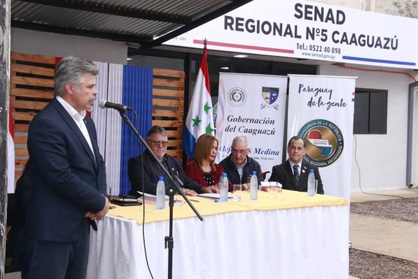 Caaguazú: Senad habilita oficina regional para combatir microtráfico