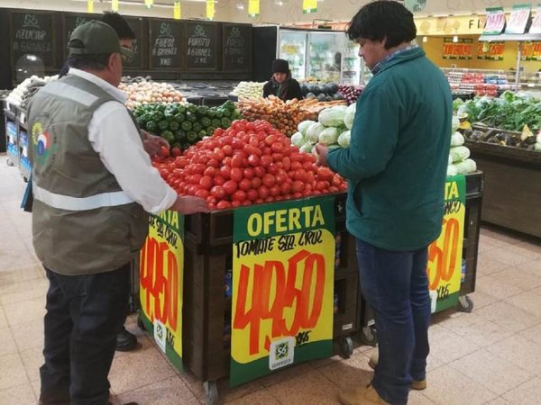 Senave anuncia controles en supermercados y verdulerías