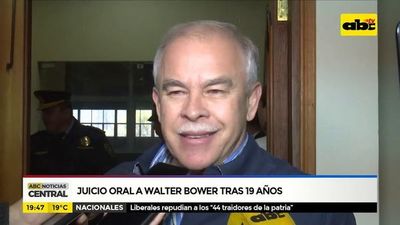 Juicio oral a Walter Bower tras 19 años - ABC Noticias - ABC Color
