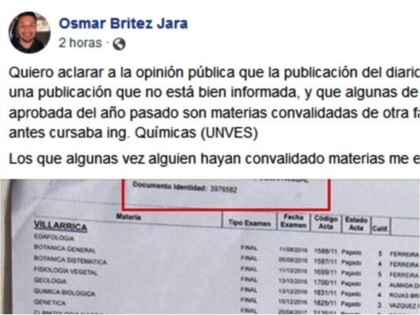 Cones pide "de urgencia" informes sobre meteórico curso de concejal