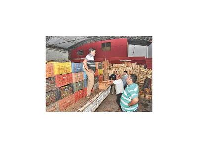 Fiscalía interviene depósito que tenía 600 cajas de tomates sin documentación