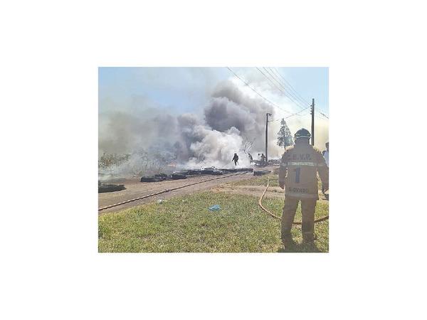 Incendio preocupa a vecinos ovetenses