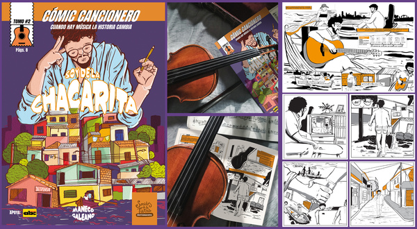 Los “Cómics Cancioneros” de Sonidos de la Tierra