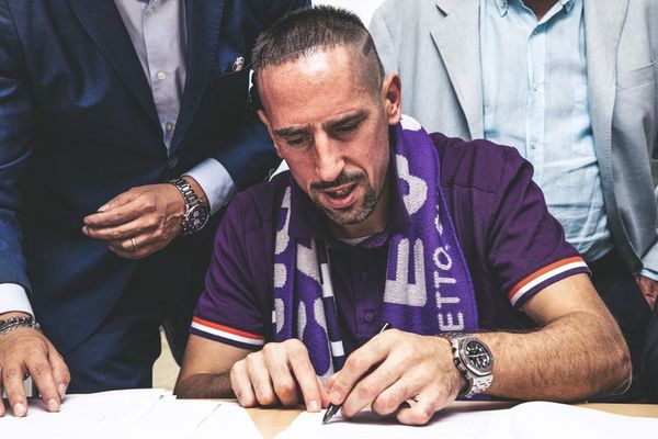 Ribéry inicia una nueva aventura en la Fiorentina  - Fútbol - ABC Color