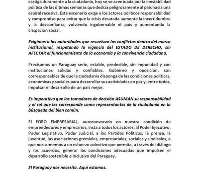 Empresarios exigen responsabilidad a las autoridades