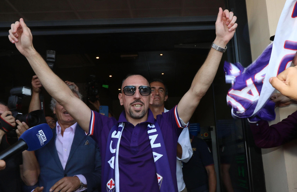 Franck Ribery es fichaje estrella de la Fiorentina
