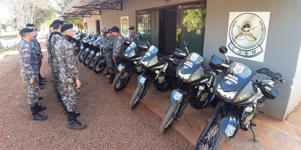 Lince recibe nuevas motocicletas para reforzar tareas