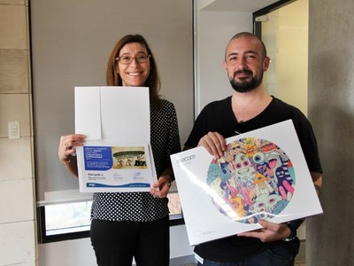 BID premia a caricaturista paraguayo que retrató el futuro del trabajo
