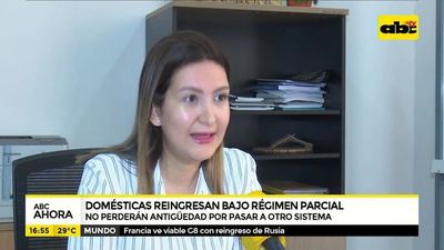 Domésticas reingresarán bajo régimen parcial - ABC Noticias - ABC Color