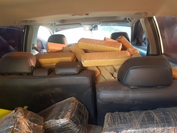 Hallan más de 500 kilos de marihuana en Canindeyú