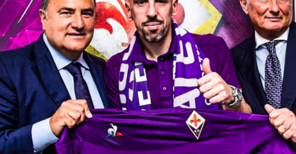 Ribéry, gran fichaje de la Fiorentina