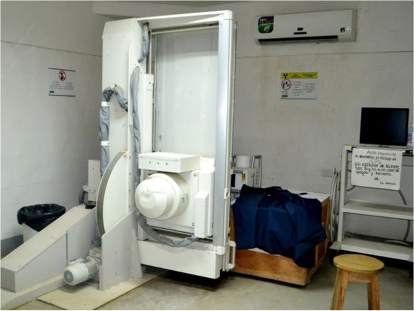Tomógrafo y equipo de radiografías  no funcionan hace meses en Caacupé