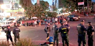 Detienen a manifestantes y denuncian a Prieto, tras prohibición de protestas en el microcentro