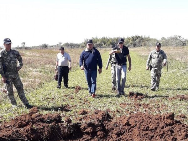 Destruyen pista de aterrizaje clandestina en Ñeembucú
