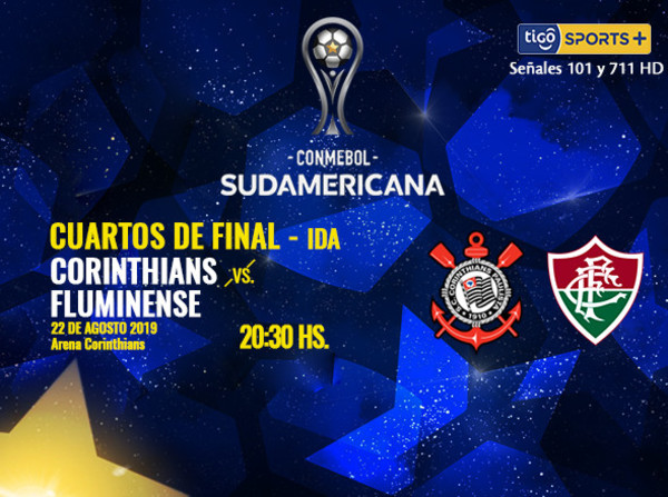 Corinthians y Fluminense, el duelo brasileño por la Sudamericana