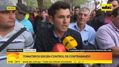 Tomateros exigen control de contrabando - ABC Noticias - ABC Color