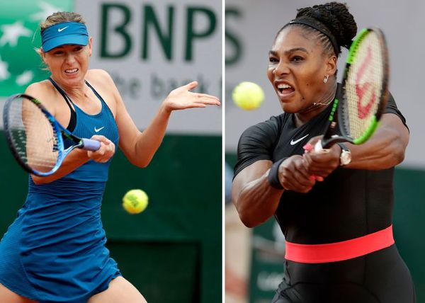 Williams y Sharapova se enfrentarán en primera ronda - Tenis - ABC Color