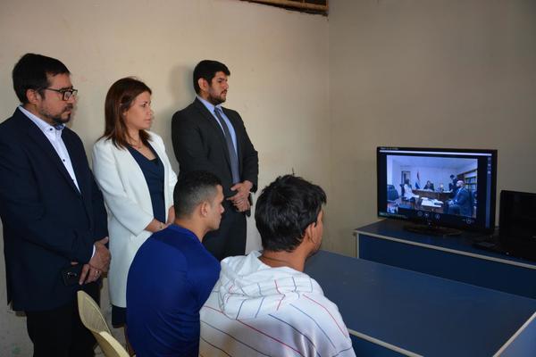 Se realizó la primera audiencia por videoconferencia en penal de CDE » Ñanduti