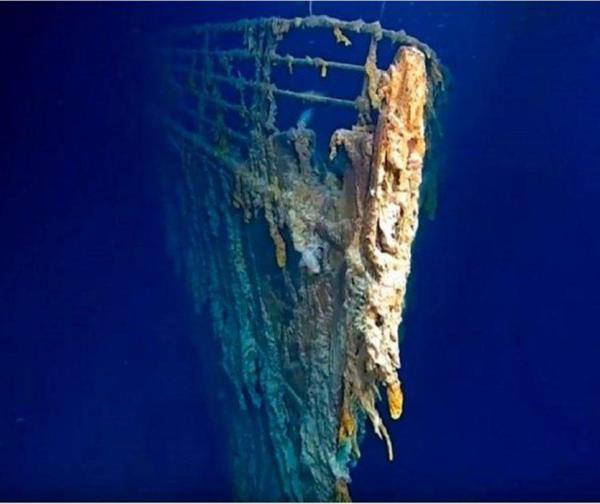 Revelan nuevas imágenes de los restos del Titanic