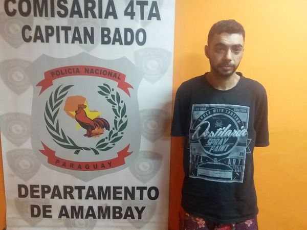 Detienen a presunto sicario del Comando Vermelho en Capitán Bado - Nacionales - ABC Color