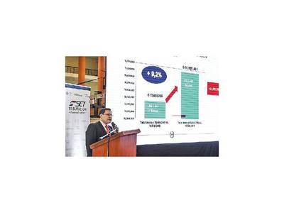 SET se jacta de elevar la recaudación y la base tributaria