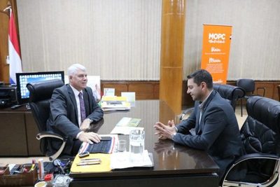 MOPC informó de avance de obras