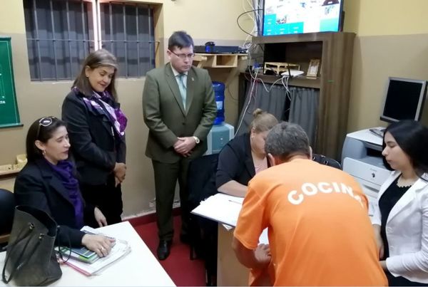 Juzgado de Ejecución inspeccionó penitenciarias de Emboscada