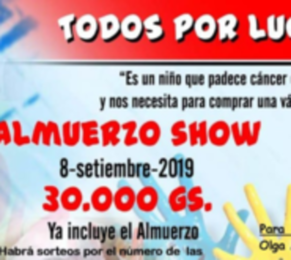 Organizan actividades benéficas para Luquitas quien tiene hidrocefalia - Paraguay.com