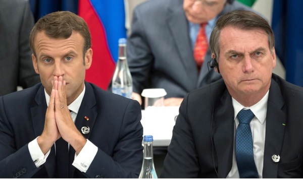 Peligra el acuerdo Mercosur - Europa: Macron acusa a Bolsonaro de mentir