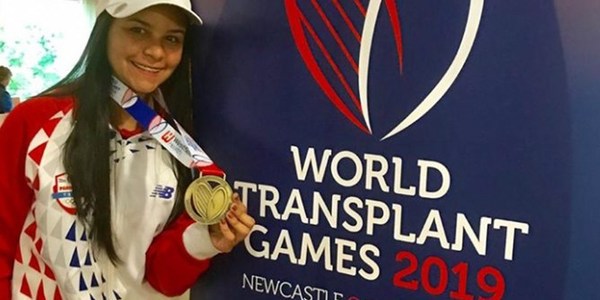 PARAGUAYA SE CONSAGRA BICAMPEONA EN MUNDIAL DE DEPORTISTAS TRASPLANTADOS