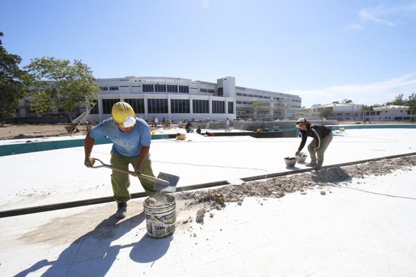 Feria de empleos para trabajar en construcción, esta tarde