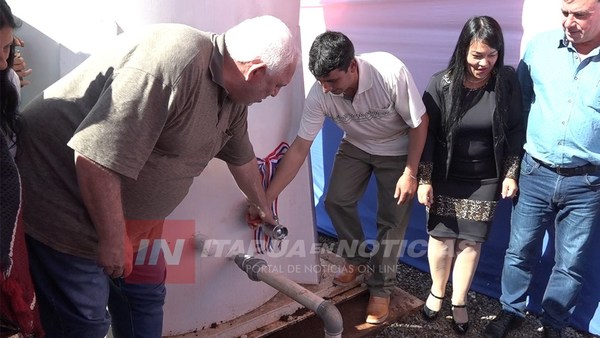 MAS DE 20 COMUNIDADES DE ITAPÚA BENEFICIADAS CON LA PROVISIÓN DE AGUA POTABLE