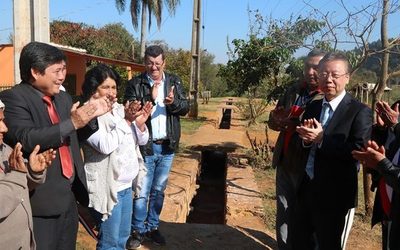 Inauguran desagüe pluvial en Yguazú
