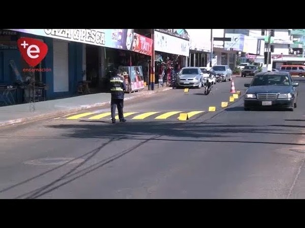 ENCARNACIÓN: SEÑALIZAN CALLES DE LA CIUDAD