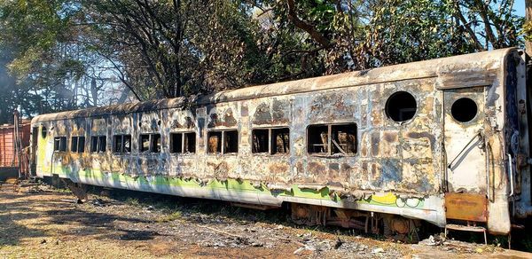 FEPASA aclara que vagón incendiado no es patrimonio