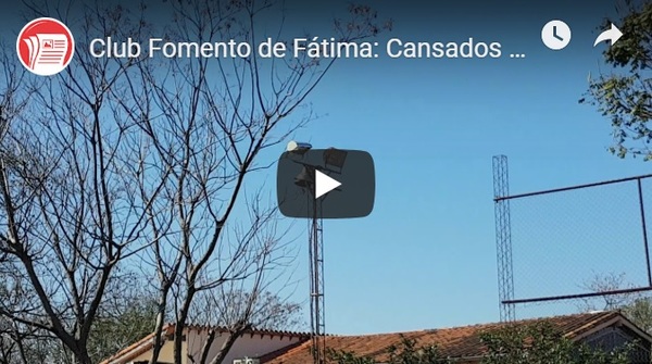 Fomento de Fátima: Cansados de reiterados robos de sus reflectores | San Lorenzo Py