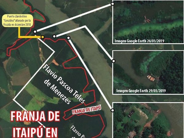 Vecino de la Itaipú rodea las zonas de contrabando en Puerto Tigre