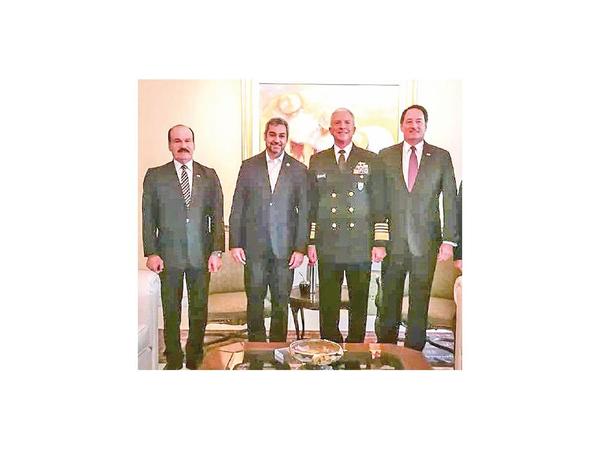 Jefe del Comando Sur de EEUU promete reforzar la cooperación con el Paraguay