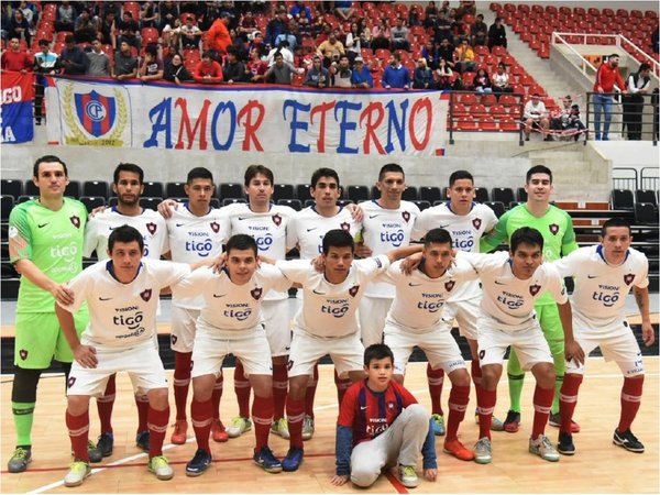 Cerro golea a Olimpia en la primera final de futsal FIFA