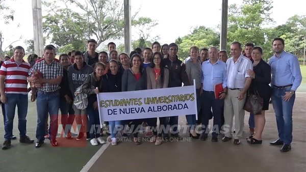 UNIVERSITARIOS DE NVA. ALBORADA LOGRAN TRANSPORTE GRATUITO