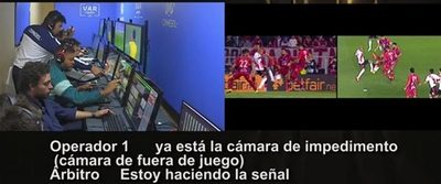 Revelan polémico audio de VAR en jugada de penal de River-Cerro | Noticias Paraguay
